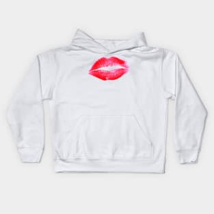 Red kiss Kids Hoodie